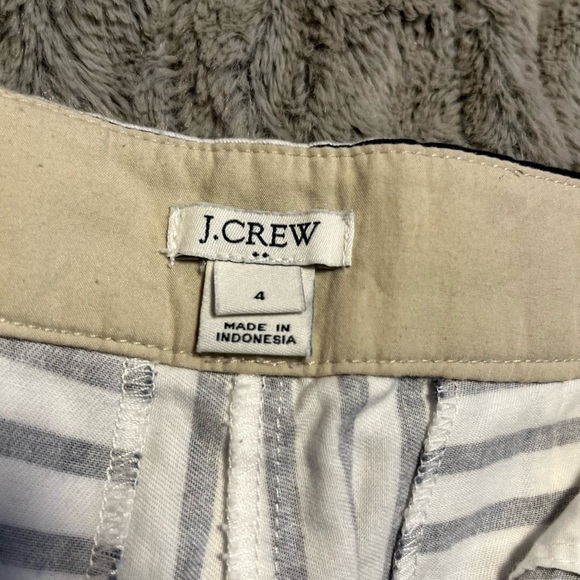 J. Crew Black and White Bermuda Shorts - Picture 3 of 4